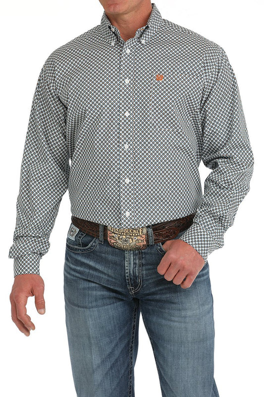 MTW1105885 | CINCH MENS GEOMETRIC L/S BUTTON UP