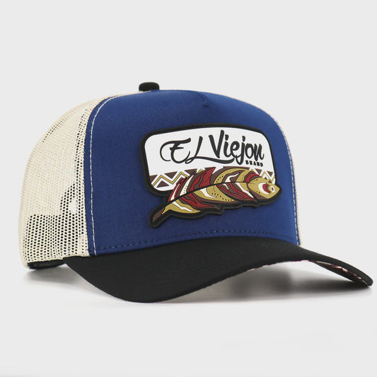 EL VIEJON NATIVO BLACK/BLUE/CREAM AVC HAT