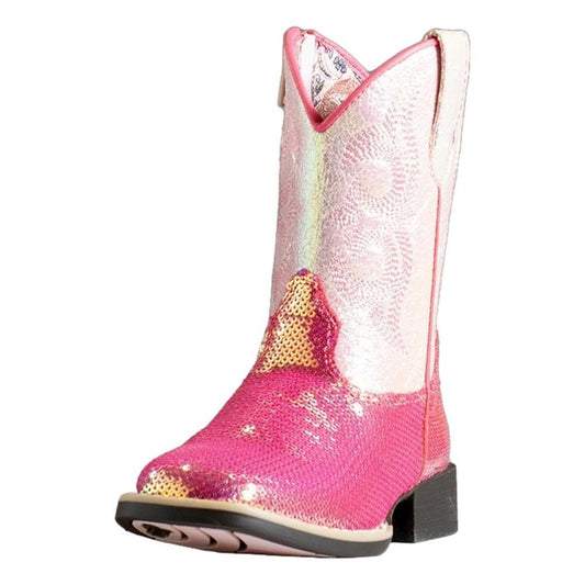 443004730 | TWISTER GIRLS SPARKLE PINK BOOTS