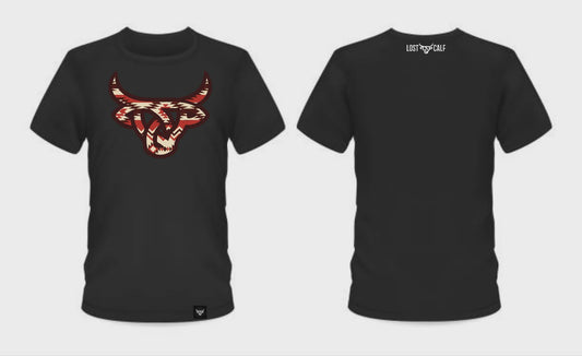 LOST CALF ANGUS AZTECA UNISEX SS TEE