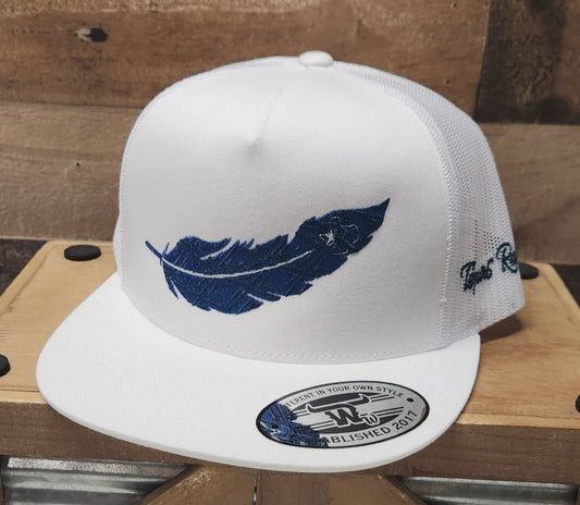 TEXAS RANCH PLUMA AZUL CAP