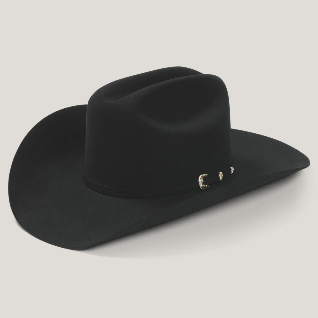 STETSON 30X BLACK EL PATRON - BRIM 4-1/4