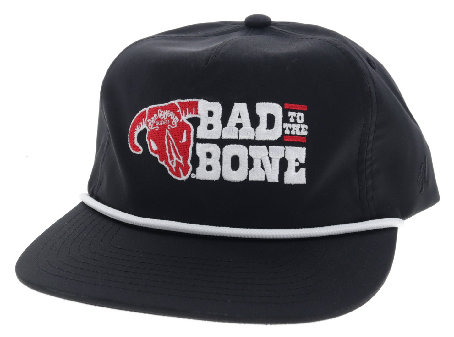 BC2610T-BK | HOOEY BAD COMPANY RED/WHITE BAD TO THE BONE CAP