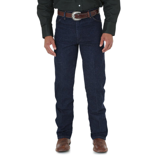 947STR | WRANGLER MENS COWBOY CUT STRETCH REGULAR FIT JEAN- NAVY