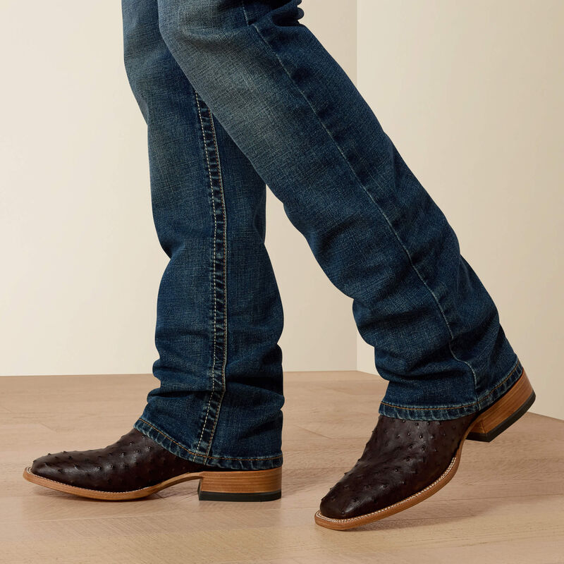 10023455 | ARIAT MEN'S M4 STRETCH PRESTON BOOTCUT JEANS - SILVERTON