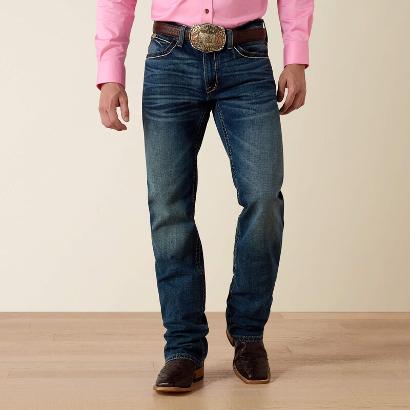 10023455 | ARIAT MEN'S M4 STRETCH PRESTON BOOTCUT JEANS - SILVERTON