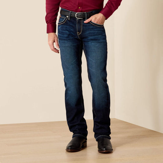 10026681 | ARIAT MEN'S M7 ROCKER CONCORD STRETCH STACKABLE STRAIGHT LEG JEAN- DODGE