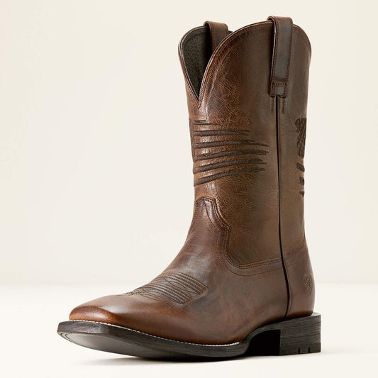 10029699 | ARIAT MENS BROWN PATRITOIC BOOT
