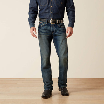 10030275 / MEN'S M5 SLIM STRETCH ADKINS STACKABLE STRAIGHT LET JEANS- LENNOX