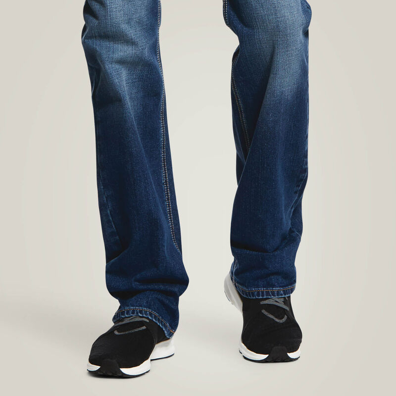 10032321 | ARIAT MEN'S M7 ROCKER STRETCH NASSAU STACKABLE STRAIGHT LEG JEAN - SUMMIT