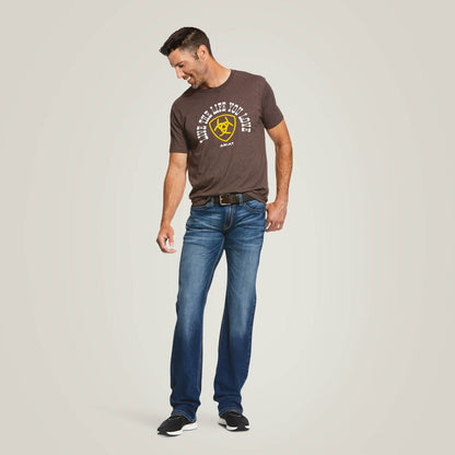 10032321 | ARIAT MEN'S M7 ROCKER STRETCH NASSAU STACKABLE STRAIGHT LEG JEAN - SUMMIT