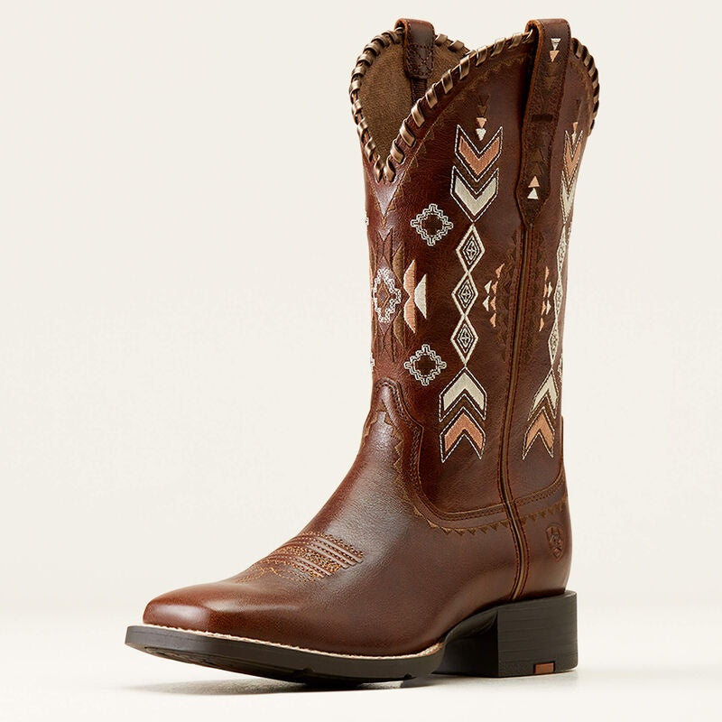 10038327 | ARIAT WOMENS CANYON TAN ROUND UP SKYLER BOOT