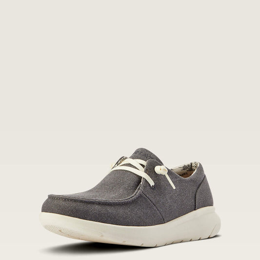 10040309 | ARIAT WOMEN'S WASHED BLACK HILO CASUAL SHOE