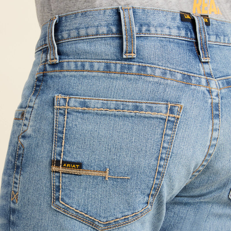 10043165 | ARIAT MEN'S REBAR M5 STRIAGHT LEG DURASTRETCH EDGEJEAN - MERCED