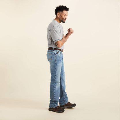 10043165 | ARIAT MEN'S REBAR M5 STRIAGHT LEG DURASTRETCH EDGEJEAN - MERCED