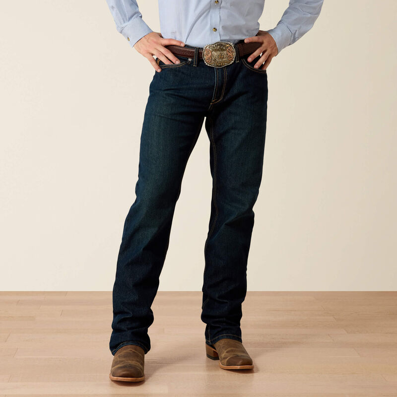 10044027 | MENS ARIAT M4 BLACKSTONE RELAXED BOOTCUT JEAN