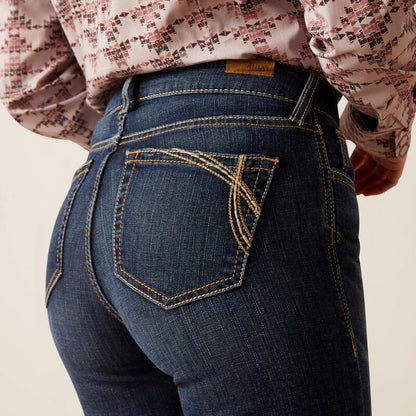 10047324 | ARIAT WOMEN'S HIGH RISE NAZ SLIM TROUSER JEAN - FLORIDA