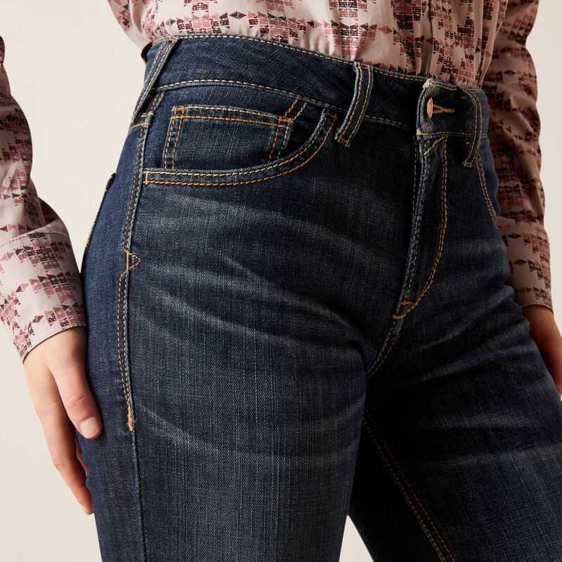 10047324 | ARIAT WOMEN'S HIGH RISE NAZ SLIM TROUSER JEAN - FLORIDA
