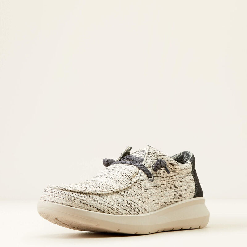 10050951 |ARIAT MEN'S HEATHERED WHITE HILO CASUAL SHOE