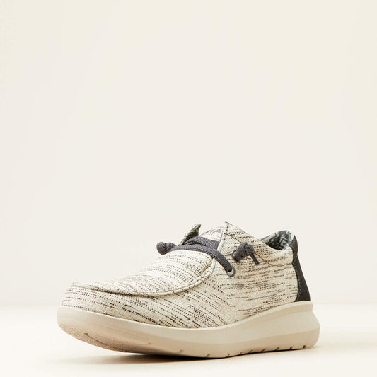 10050951 |ARIAT MEN'S HEATHERED WHITE HILO CASUAL SHOE