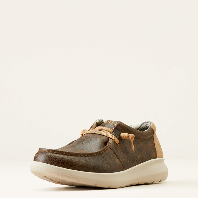 10050976 | ARIAT MENS BRODY BROWN/TAN SUEDE HILO CASUAL SHOE