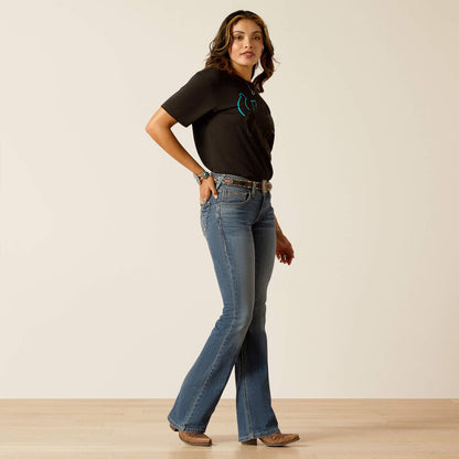 10051610 | ARIAT WOMEN'S PERFECT RISE CHOPPED ELLA BOOCUT JEAN-TORONTO