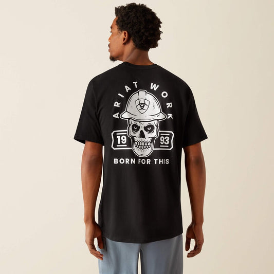 10054445 | ARIAT MEN'S REBAR STRONG HARDHEADED S/S T-SHIRT - BLACK
