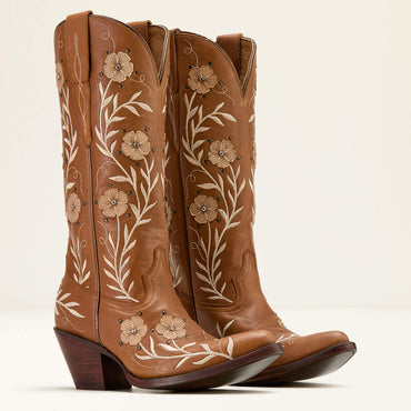 10061311 | ARIAT WOMENS SOFT HONEY TAN ROMANCE BOOT