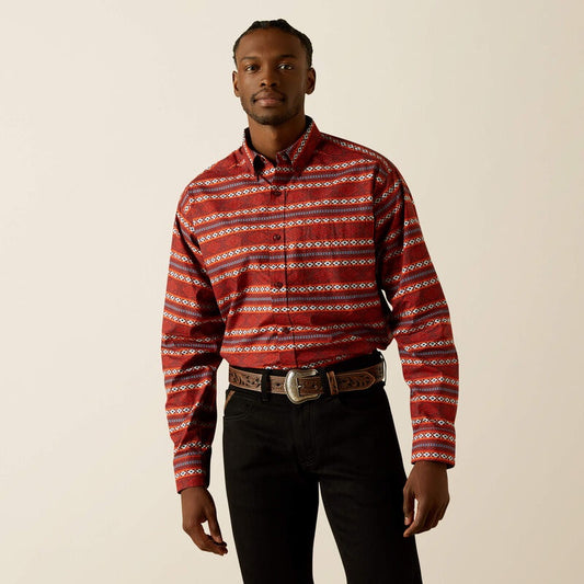 10062185 | ARIAT MENS TIAGO CLASSIC FIT SHIRT
