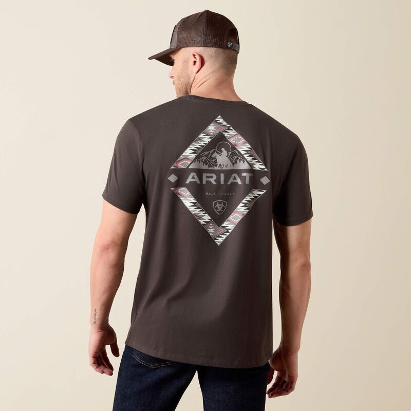 10062951 | ARIAT MEN'S SOUTHWEST MOUNTAIN MAN CLASSIC FIT S/S T-SHIRT