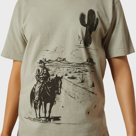 10063758 | WOMEN'S ARIAT SKETCHY COWBOY TEE