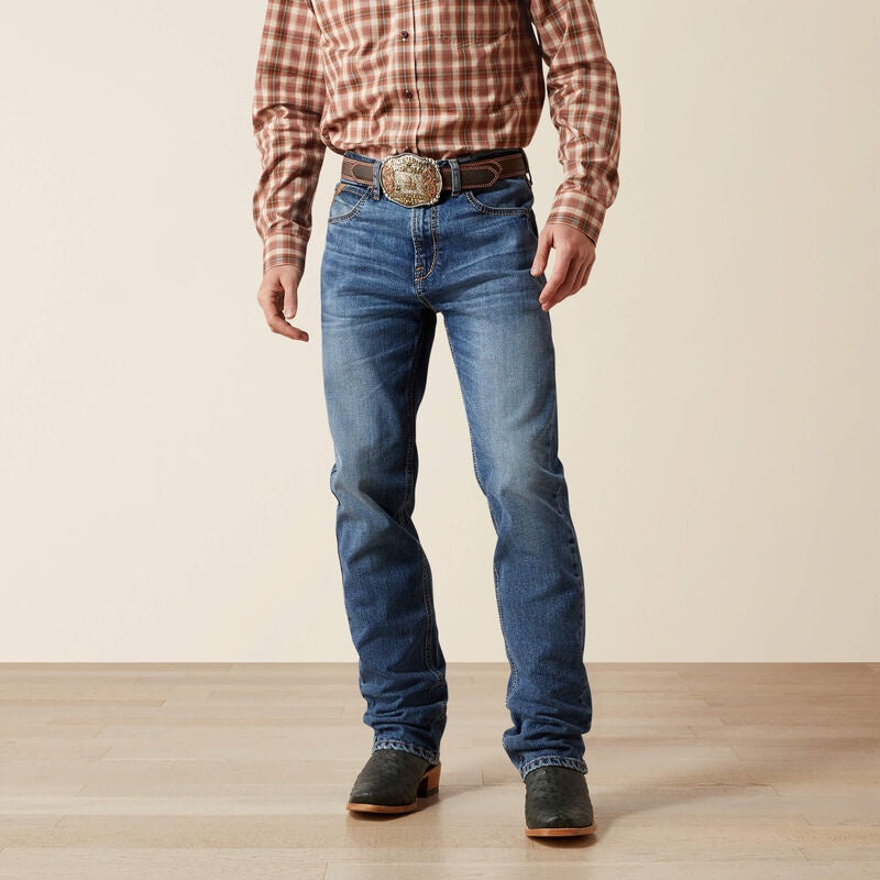 10065923 | ARIAT MEN'S M7  SLIM REBEL CLASSIC RISE STRAIGHT LET JEAN - LIVERMORE