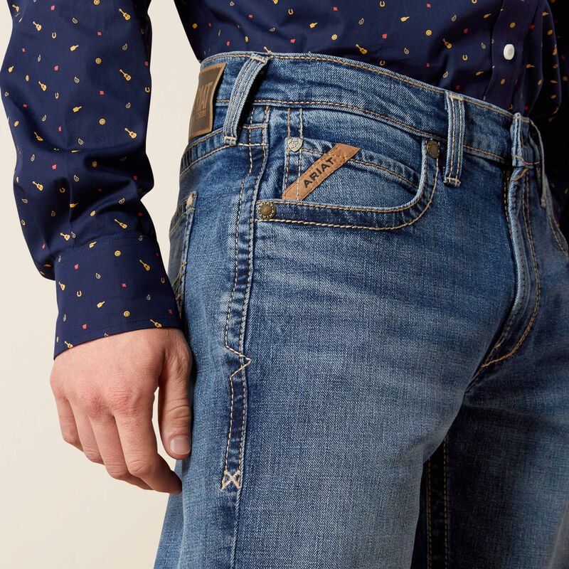 10065925 | ARIAT MEN'S M5 CALICO STRAIGHT LEG JEAN - CARLOS