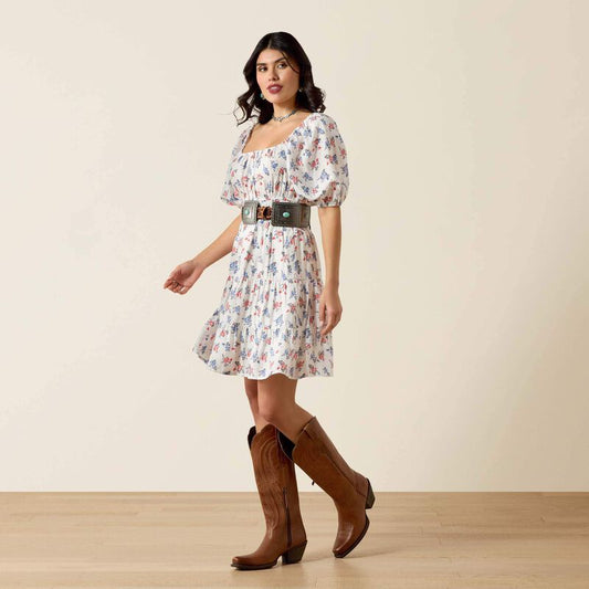 10071133 | ARIAT WOMEN'S JULIET DRESS - WHITE FLORAL