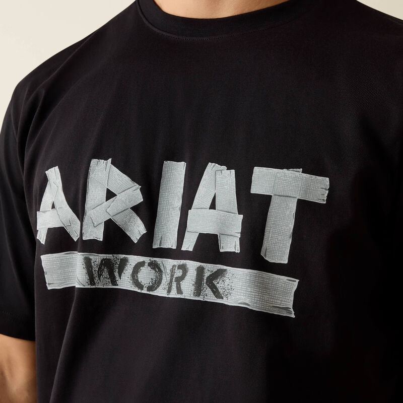 10071366 | ARIAT RBR COTTON STRONG DUCTH LOGO MEN'S SS TSHIRT