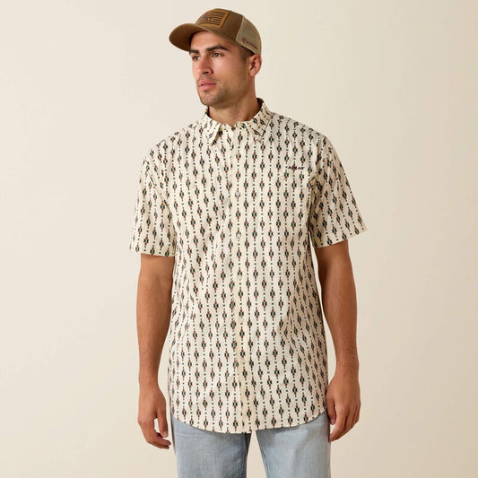 10071662 | ARIAT SANDSHELL PRINTED 360 AIRFLOW MEN'S SS SHIRT