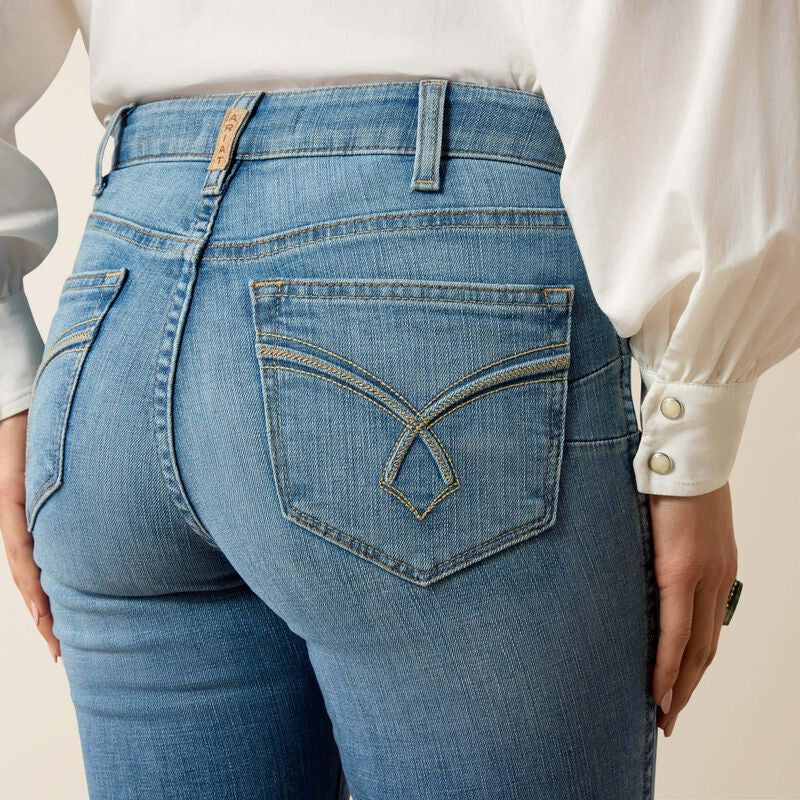 10072978 | ARIAT WOMEN'S HIGH RISE LORENA BOOT CUT JEAN -TENNESSEE