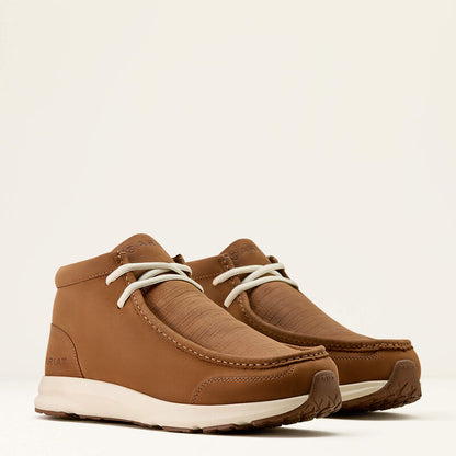 10074157 | ARIAT MEN'S SPITFIRE SHOE - DESERT SANDS/CHESTNUT LIZARD PRITN