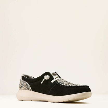 10074345 | ARIAT WOMEN'S HILO CASUAL SHOE - BLACK SUEDE