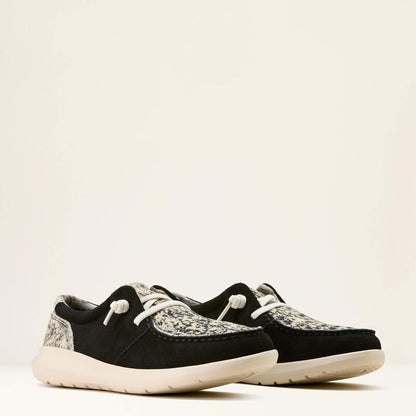 10074345 | ARIAT WOMEN'S HILO CASUAL SHOE - BLACK SUEDE