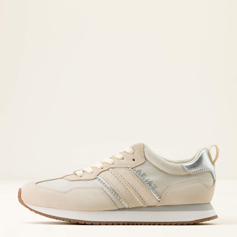 10074397 | ARIAT WOMENS RANCH RUNNER SHOE - BUTTERCREAM