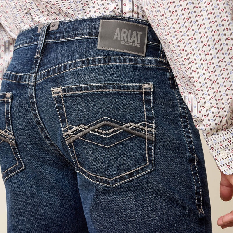 10074799 | ARIAT MEN'S M4 RELAXED LANDON STRAIGHT LET JEAN - HARLAN