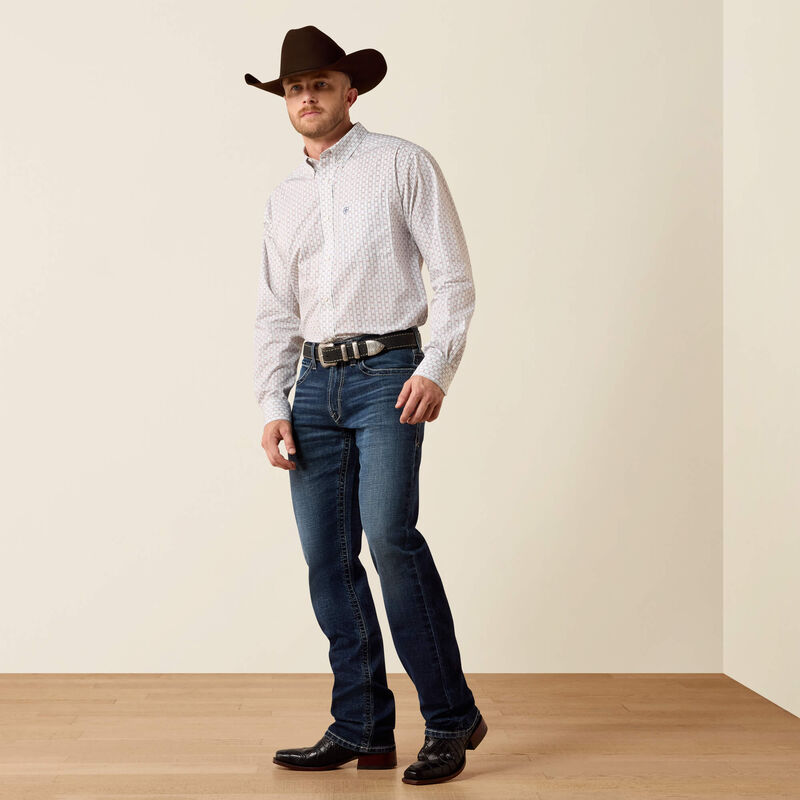 10074799 | ARIAT MEN'S M4 RELAXED LANDON STRAIGHT LET JEAN - HARLAN