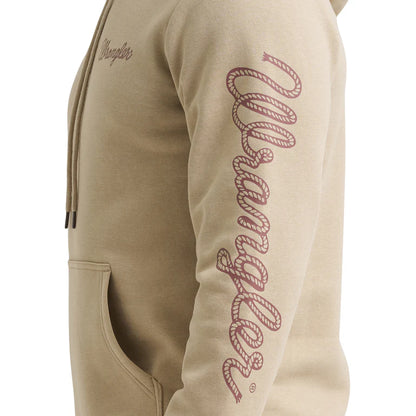 112365735 | WRANGLER MEN'S ROPE LOGO TRENCH COAT HOODIE