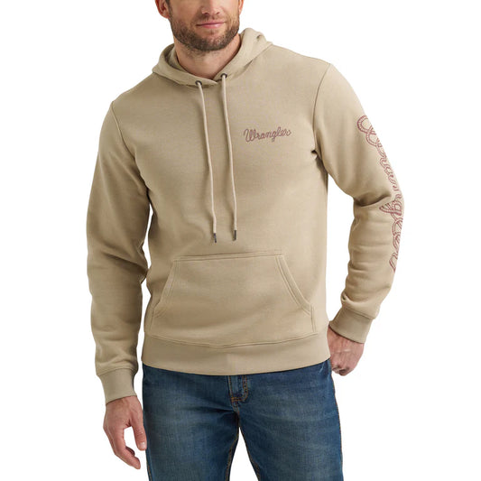 112365735 | WRANGLER MEN'S ROPE LOGO TRENCH COAT HOODIE