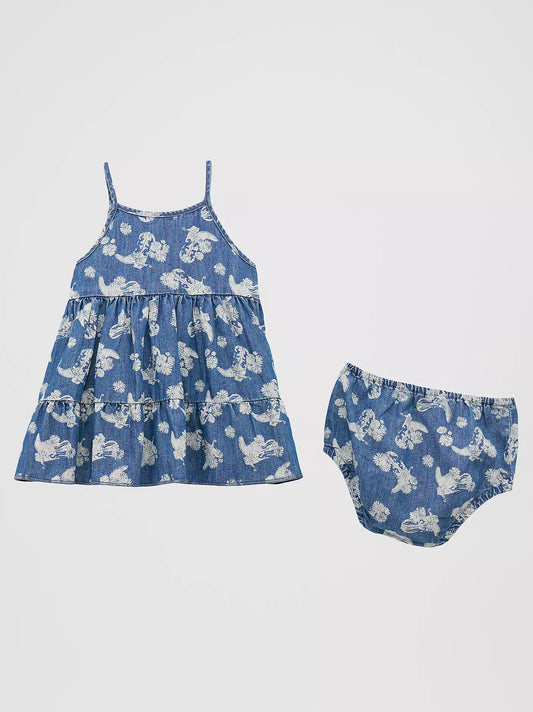 112379438 | WRANGLER BABY GIRL DENIM DRESS