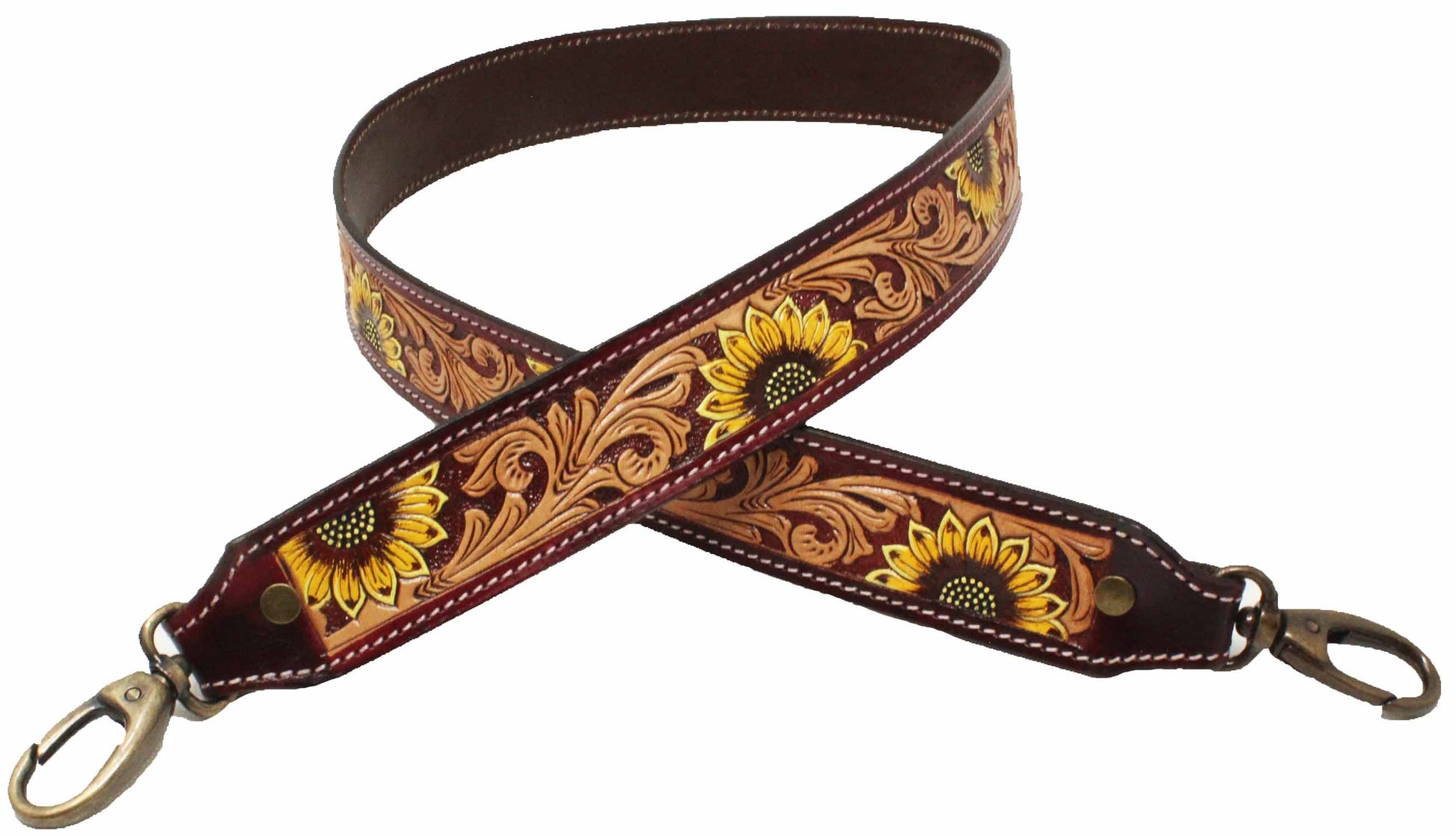 115FK12 | CHALLENGER SUNFLOWER LEATHER STRAPS