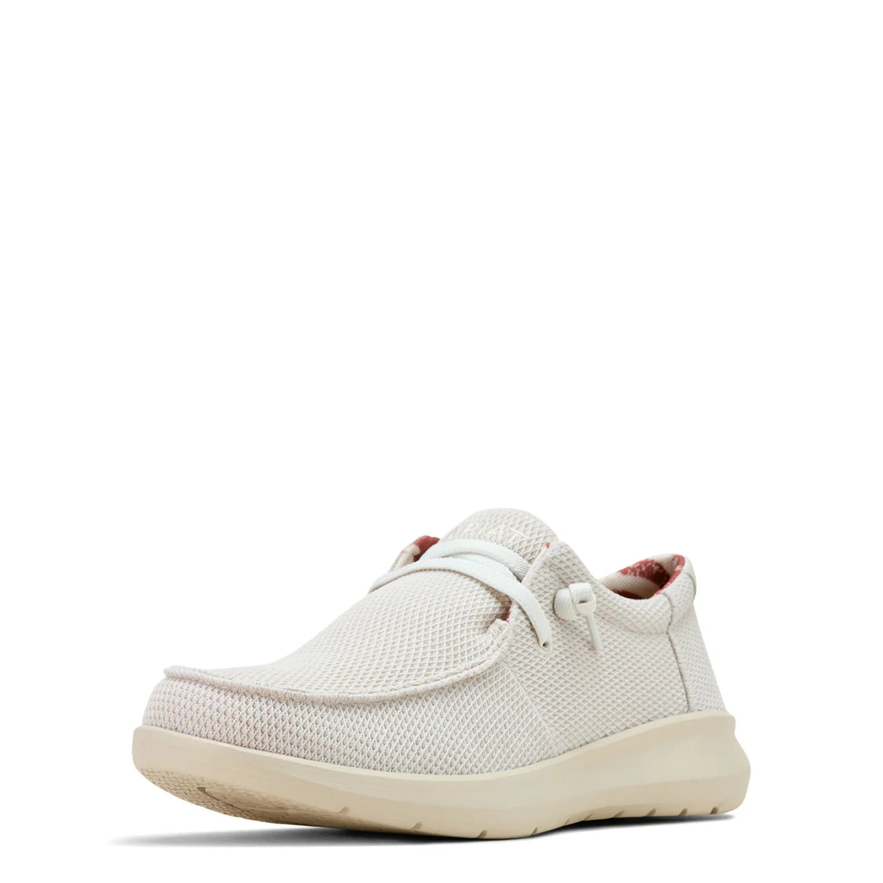 10061335 | ARIAT MENS CREAM MESH HILO CASUAL SHOE