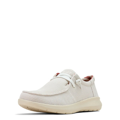 10061335 | ARIAT MENS CREAM MESH HILO CASUAL SHOE