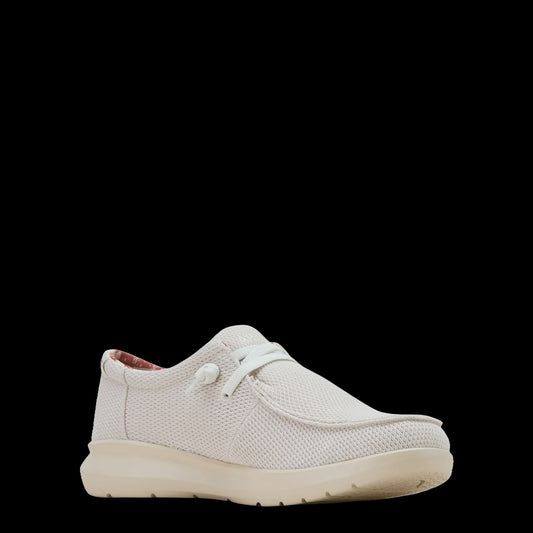 10061335 | ARIAT MENS CREAM MESH HILO CASUAL SHOE